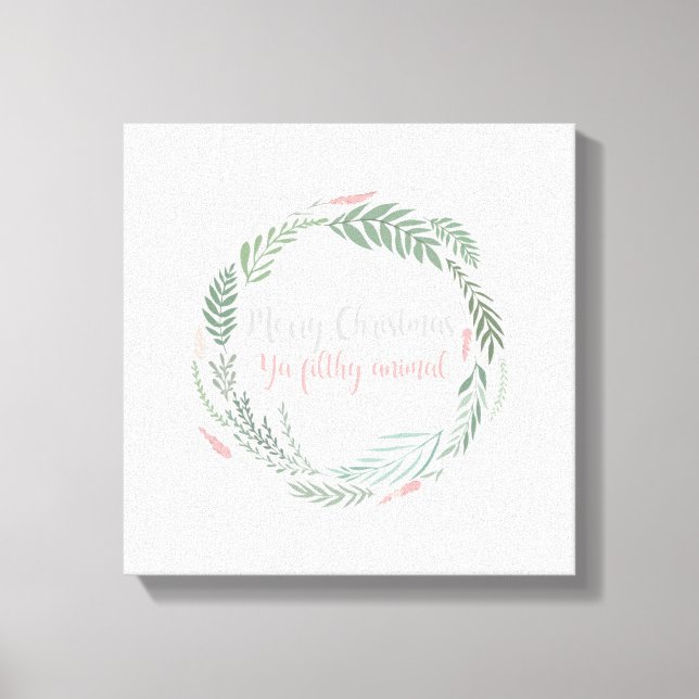 Holiday Canvas Print (Front)