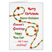 Holiday Card (Front)