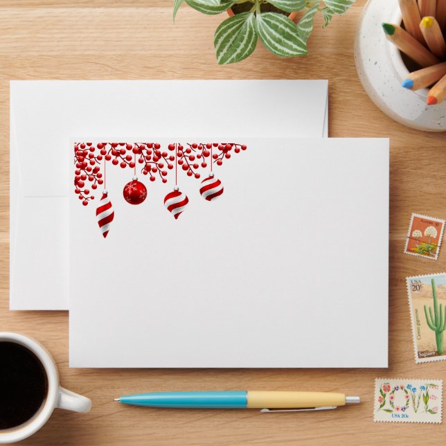 Holiday Card Envelope (Desk)
