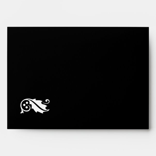 Holiday Card Envelope Holly (Front)