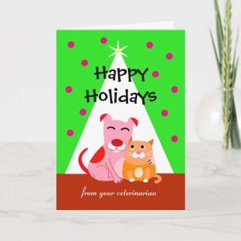 Holiday Card From Pet Care Professional by PetProDesigns at Zazzle