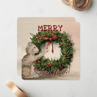 Holiday card illustrated by Monika Marzec