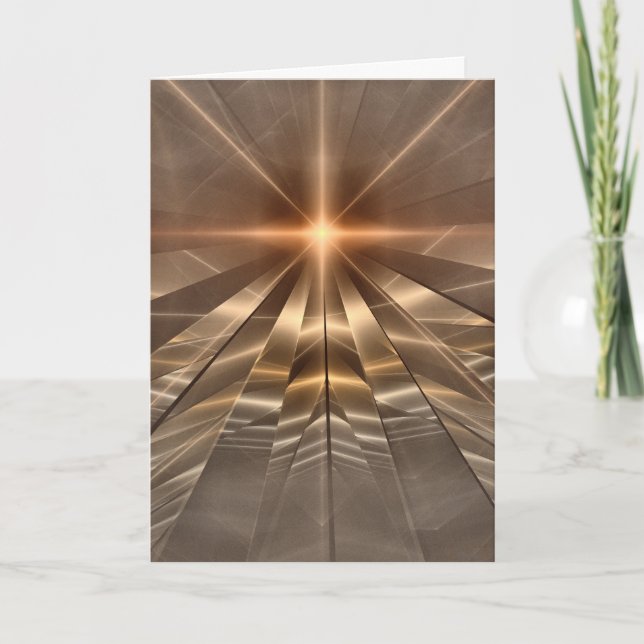 holiday card, 'Light, Reflected' Card (Front)