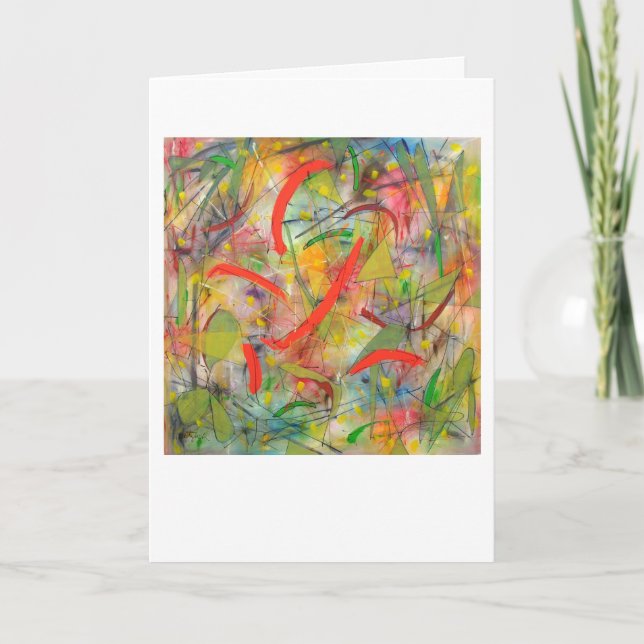 Holiday Card: Night at the Improv (Front)