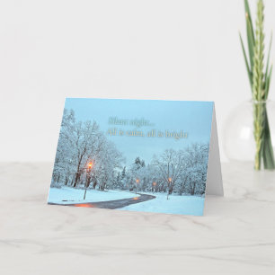 Holiday Card - Silent Night - with description