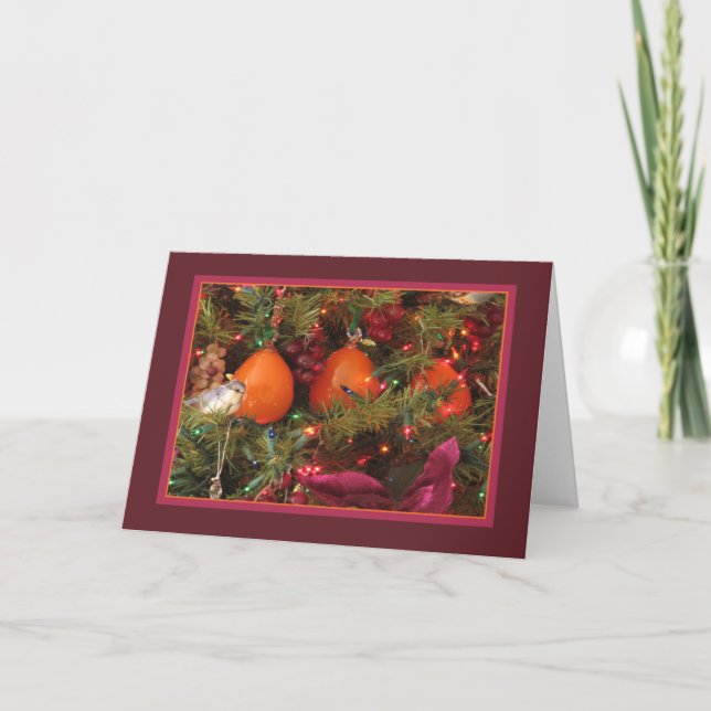 Holiday Card: Three Persimmons Card (Front)