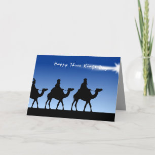 Holiday Card Three Wise Men Epiphany