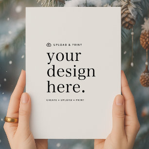 Holiday Card Your Design Upload Christmas Cards