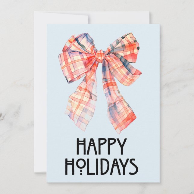 Holiday cards beautiful (Front)