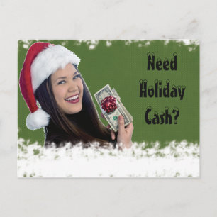 Holiday Cash Postcard