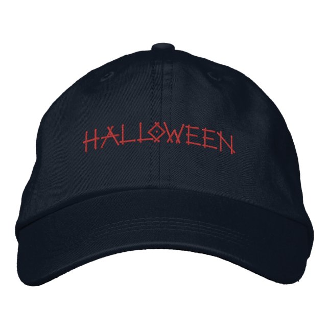 Holiday  Celebration Halloween allhallows Eve-Hat Embroidered Baseball Cap (Front)