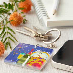 Holiday Celebration Keychain