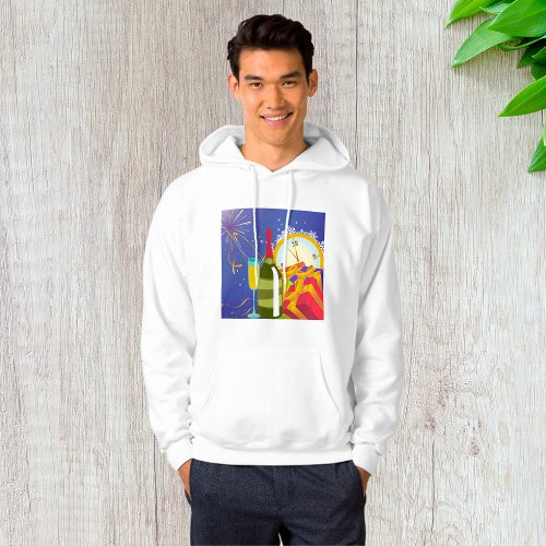 Holiday Celebration Mens Hoodie