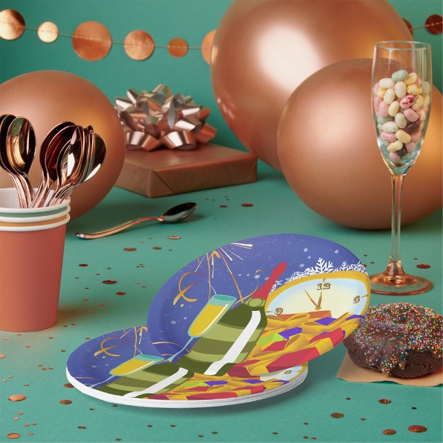 Holiday Celebration Paper Plates (Creator Uploaded)