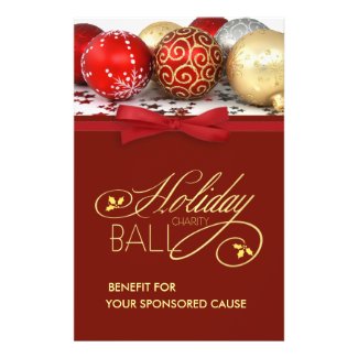 Holiday Charity Event Flyers - Medium Size