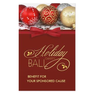 Holiday Charity Event Flyers - Medium Size