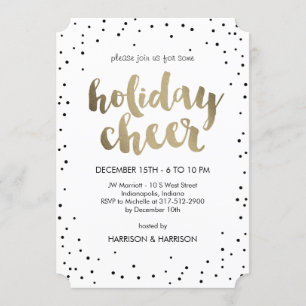 Holiday Cheer Business Holiday Party Invitation