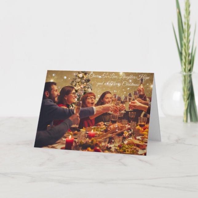  Holiday Cheer Christmas Card  (Front)