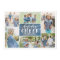 Holiday Cheer Collage Holiday Photo Card Navy