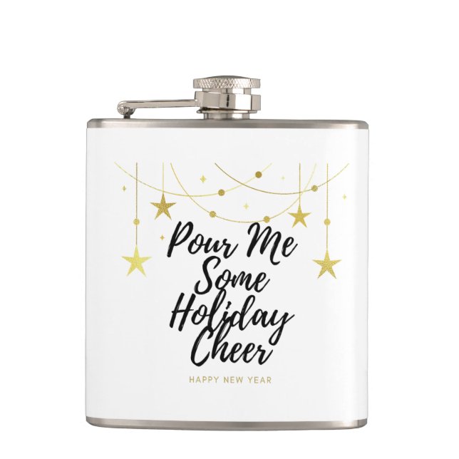 Holiday Cheer Flask (Front)