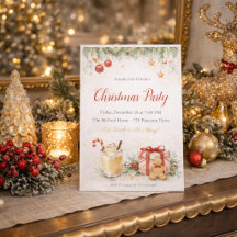 Holiday Cheer Gathering Invitation