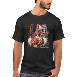 Holiday Cheer Gnome Trio T-Shirt