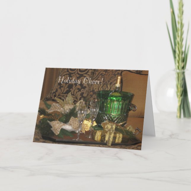 "Holiday Cheer" - Greeting Card (Front)