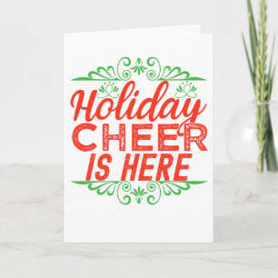Holiday Cheer Is Here, May Your Christmas Sparkle Card