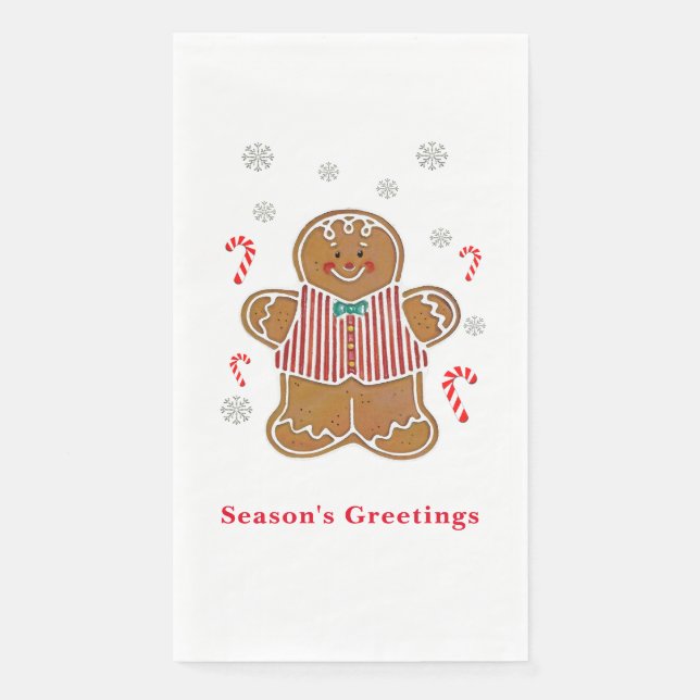 Holiday Cheer  Paper Guest Towels (Front)