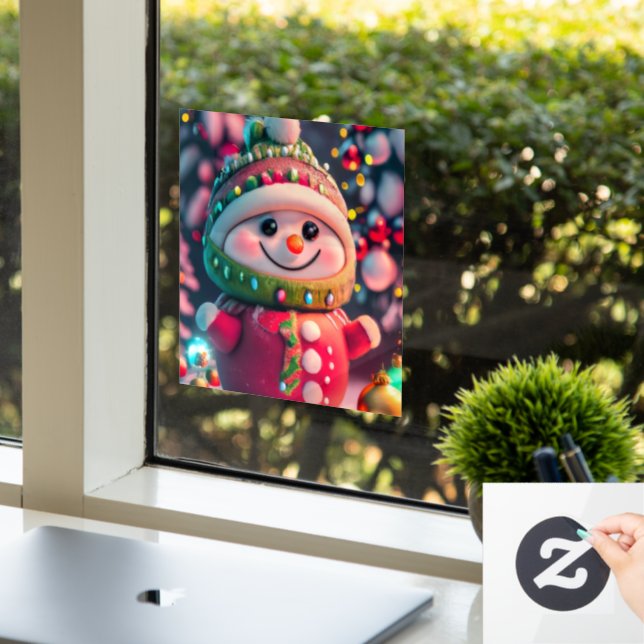 Holiday Cheer Window Cling (Office)