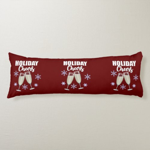 Holiday Cheers for Christmas Body Pillow