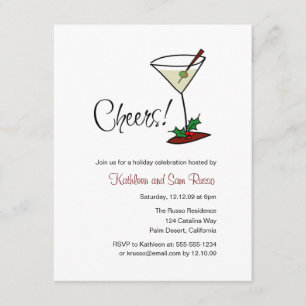 Holiday Cheers Invitation