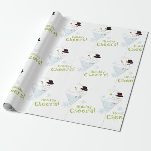 Holiday Cheers Wrapping Paper