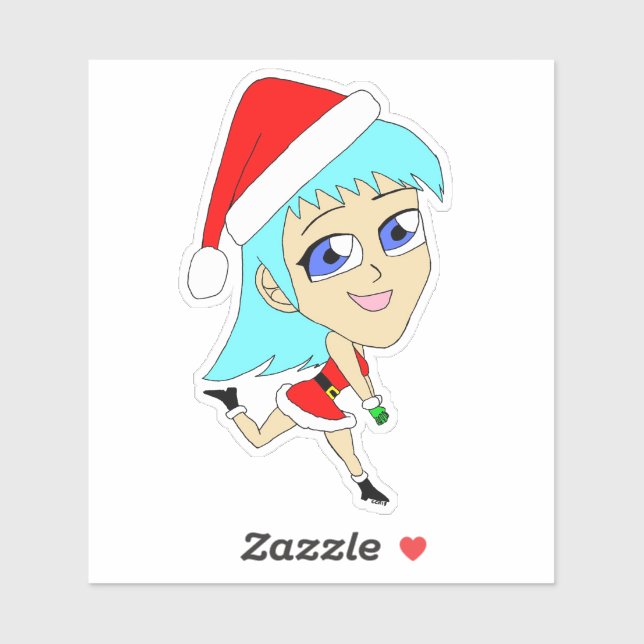 holiday chibi    sticker (Sheet)