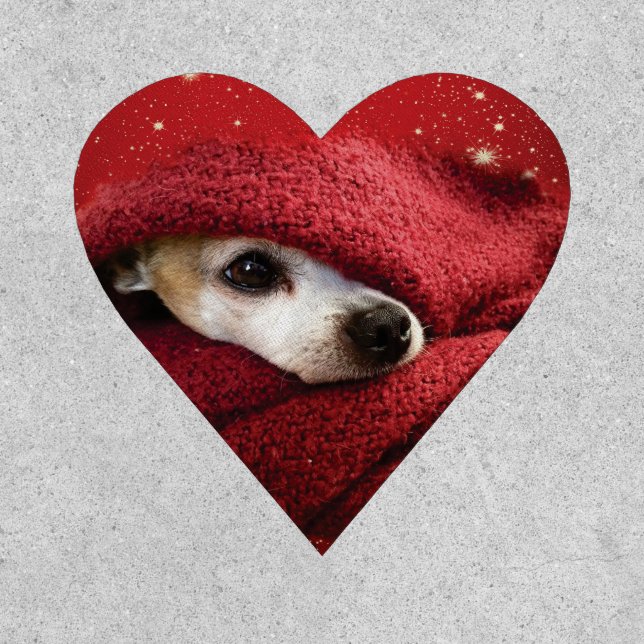 Holiday Chihuahua  Patch (Front)