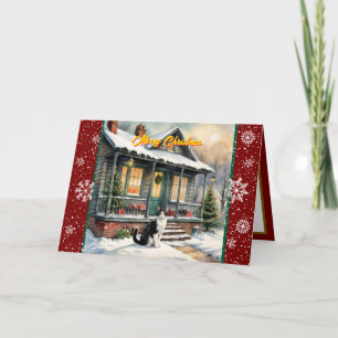 Holiday Christmas Beautiful Trendy Collection Card