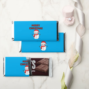 Holiday Christmas favors Hershey Bar Favors