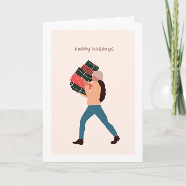 Holiday Christmas Party Card (Front)