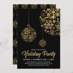 Holiday / Christmas Party Invitation Card