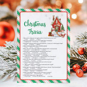 Holiday Christmas Party Trivia Game