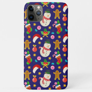 Holiday Christmas Pattern iPhone 11 Pro Max Case