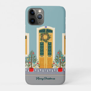 Holiday Christmas Portuguese festive House iPhone 11 Pro Case