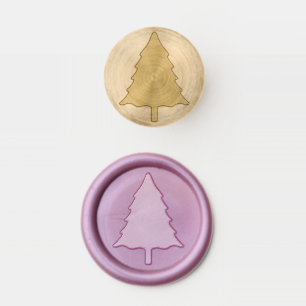 Holiday Christmas Tree Festive Wax Seal Stamp
