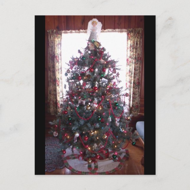 Holiday Christmas Tree Postcard (Front)