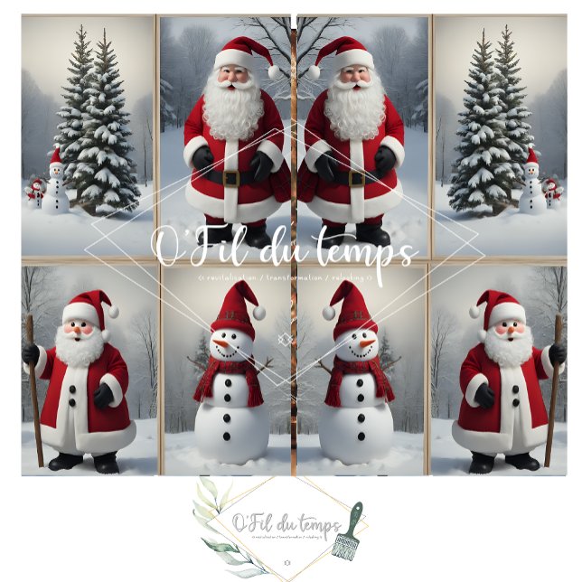 Holiday classic collection decoupage v2 tissue paper (Creator Uploaded)