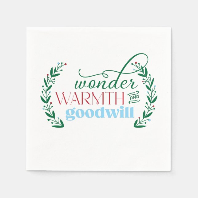 Holiday Cocktail Napkins (Front)