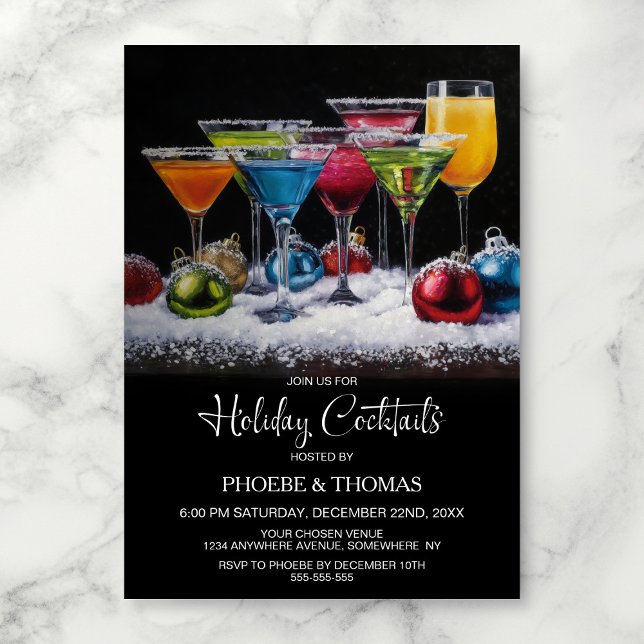 Holiday Cocktail Party Invitation (Creator Uploaded)