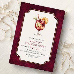 Holiday Cocktail Party Invitation