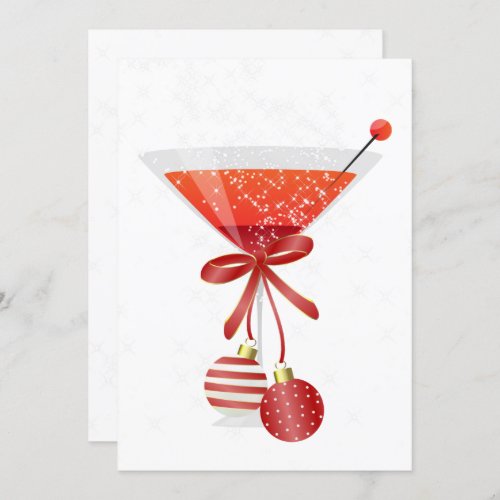 Holiday Cocktail Party Invitation