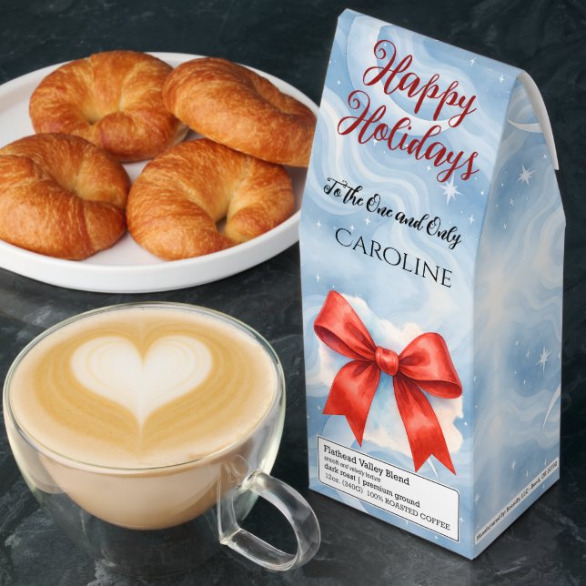 Holiday Coffee Lover Funny Elegant Sarcastic (Breakfast)